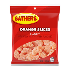 SATHER ORANGE SLICE PEG 12/5OZ