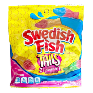 SWEDISH FISH PEG BG TAIL 6CT 3.6OZ