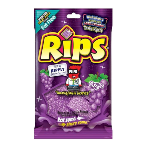 RIPS PEG BAG GRAPE 4OZ *6BAGS*