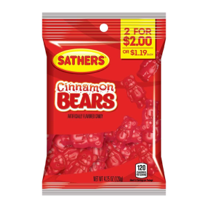 SATHER CINNAMON BEARS 12/4.25OZ