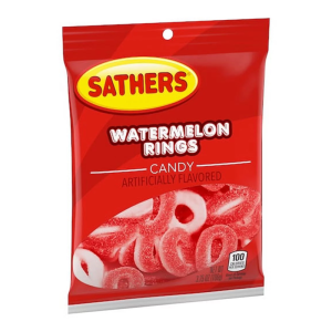 SATHER GUMMI WATERMELON RING 12CT