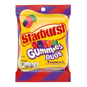 STARBURST PEG GUMMY DUO 12/5.8OZ