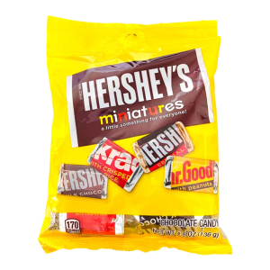 HERSHEY PEG MINIATURES 6CT 4.8OZ