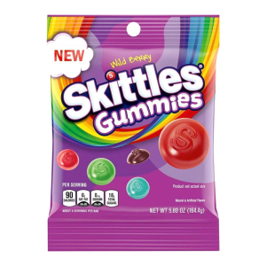 SKITTLES PEG GUMMY BERRY 6CT 5.8OZ