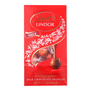 LINDT TRUFFLE MILK CHOC 6CT 5.1OZ