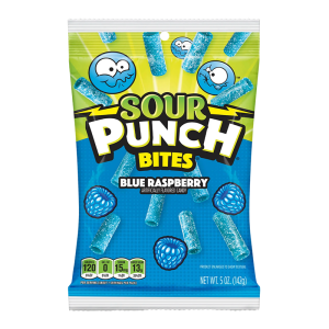SOUR PUNCH PEG BITES 12CT 5OZ BLUE