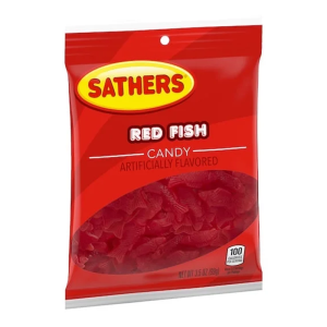 SATHER RED FISH PEG 12/3.5OZ