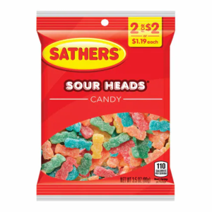 SATHER SOUR HEADS 12/3.5OZ