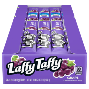 LAFFY-TAFFY ROPE GRAPE 24CT