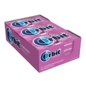 ORBIT BUBBLEMINT 12CT