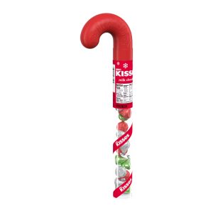 HERSHEY KISSES XMAS CANE 12CT 2.24O