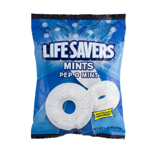 LIFESAVER PEG PEPOMINT 12CT 6OZ