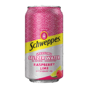 SCHWEPPES  SELTZER 24/20OZ RSP/LIM