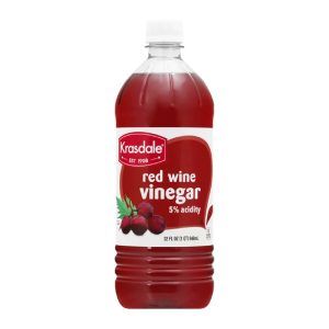 KRASDALE RED WINE VINEGAR 12/32OZ