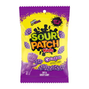 SOUR PATCH PEG GRAPE 1CT 5OZ