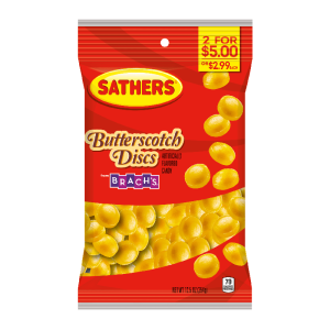 SATHER BUTTERSCOTCH DISC 12/4.2OZ