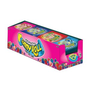 PUSH POP GUMMY ROLL 8CT 1.4OZ