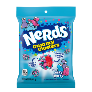 NERDS PEG BERRY CLUSTERS 12CT 5OZ