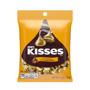 HERSHEY PEG KISSES 12CT 4.8OZ