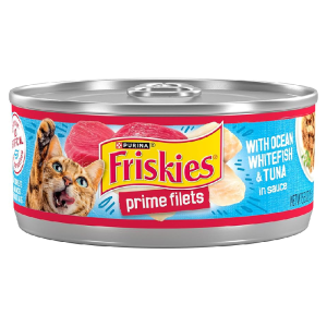 FRISKIE 5.5OZ PRIME WHITEFISH/TUNA
