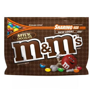 M&M PEG MILK CHOCOLATE 12CT 5OZ