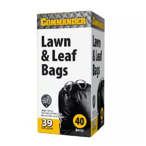 TRASH BAGS 39/GAL 40CT