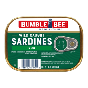 BUMB/BEE  SARDINE IN OIL  18 /3.75