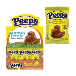 PEEPS MILK CHOC COVERED CHICKS 24CT