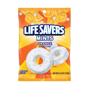 LIFESAVER PEG ORANGE MINT 12CT 6OZ