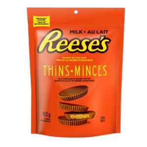 REESE THIN MILK CHOC 8CT 8OZ