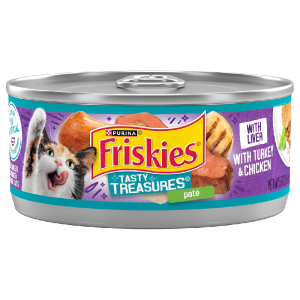 FRISKIE 5.5OZ TT TURKEY/CHICK/LIVR