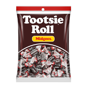TOOTSIE ROLL PEG BAG 6.5OZ *6PACKS*