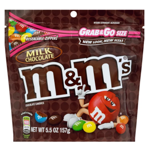 M&M SUP MILK CHOCOLATE 12CT 5.3OZ