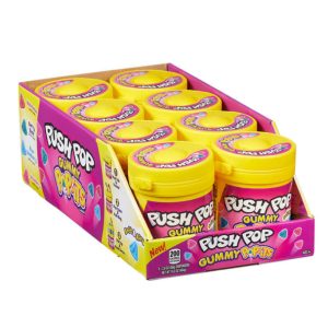 PUSH POP GUMMY POPITS 8CT