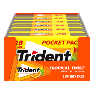 TRIDENT TROPICAL 6/28PK POCKET PK