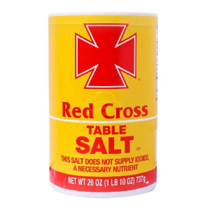 RED CROSS SALT  24 /26OZ PLAIN