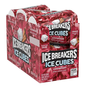 ICE CUBES  BOTTLE CINNAMON 4-40CT