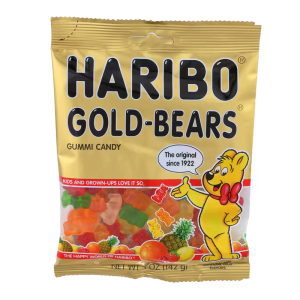 HARIBO PEG 4OZ GOLD BEAR 12CT