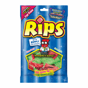 RIPS BITE STRAW/APPLE PEG BAG 12CT / 4OZ