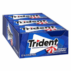 TRIDENT VALUE PERFECT PEPPERMINT 12CT