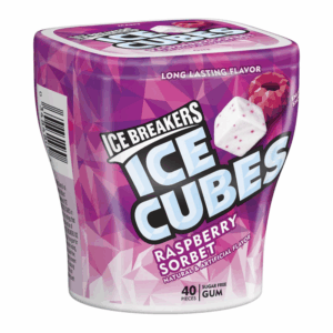 ICE BREAKERS CUBES RASPBERRY SORBET 6CT