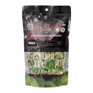 EARTH KRATOM 300CT CAPSULE RED HULU KAPUAS