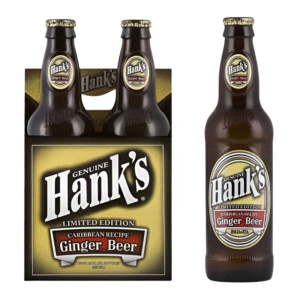 HANK'S 4/6PK GLASS GINGER BEER