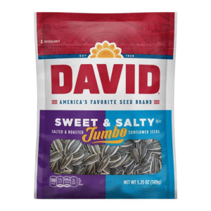 DAVID JUMBO SN SEEDS SWEET/SALTY 5.25OZ/12CT