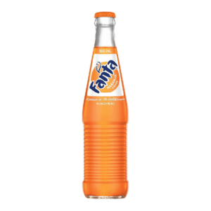 FANTA GLASS (MEXICAN) ORANGE 12OZ