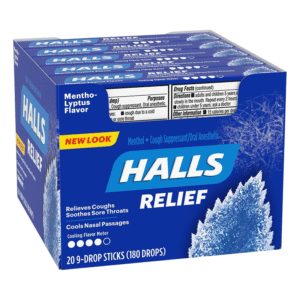 HALLS MENTHO-LYPTUS 20CT