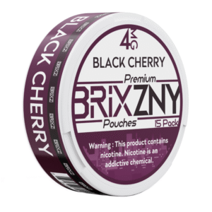 BRIXZNY NICOTINE POUCHES BLACK CHERRY  4MG -PIECE(S) OF 5