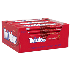 TWIZZLER STAND BAR STRAWBERRY 2.5OZ
