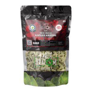 EARTH KRATOM 500CT CAPSULE RED HULU KAPUAS KRATOM