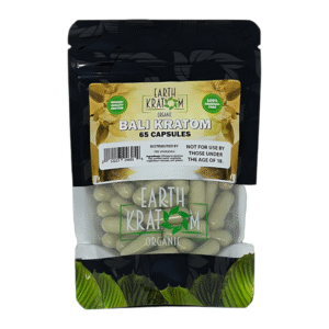 EARTH KRATOM 65CT CAPSULE BALI